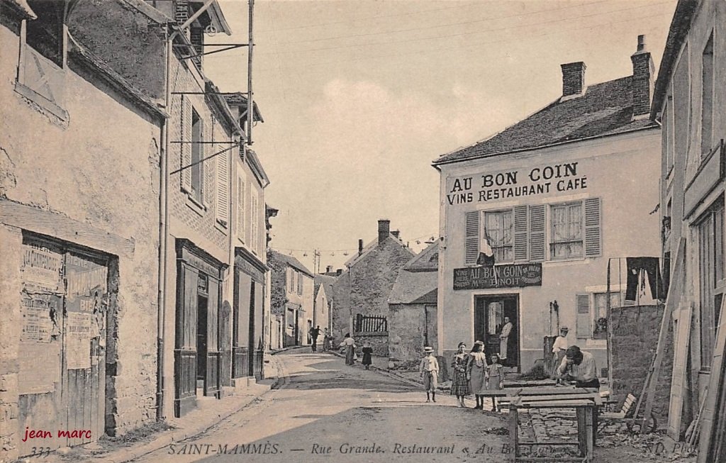 Saint-Mammès - Rue Grande - Restaurant Au Bon Coin.jpg