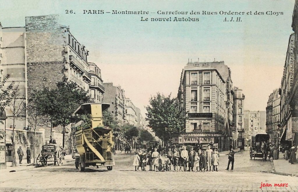 Paris XVIIIe - Carrefour des Rues Ordener et des Cloÿs.jpg