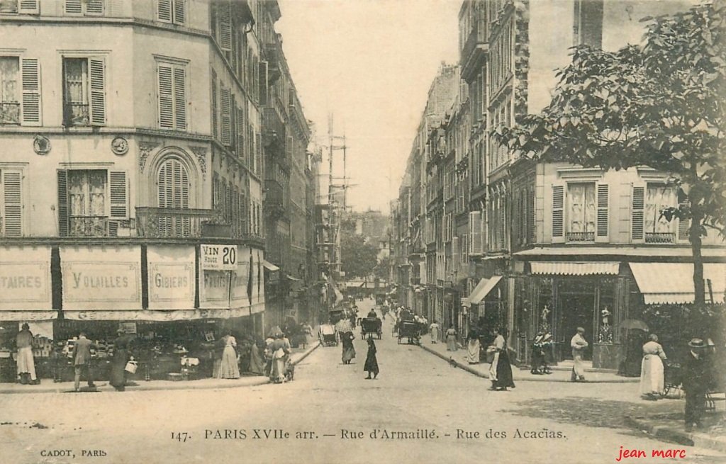 Paris XVIIe - Rue d'Armaillé - Rue des Acacias.jpg