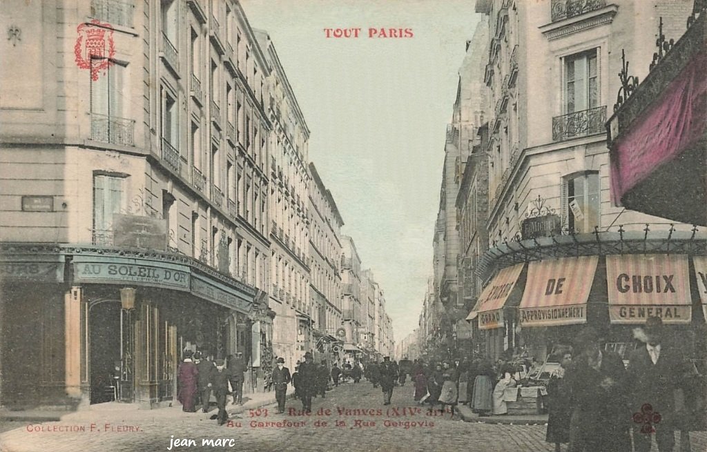 Tout Paris - 503 - Rue de Vanves au Carrefour de la rue Gergovie (XIVe arrt.).jpg