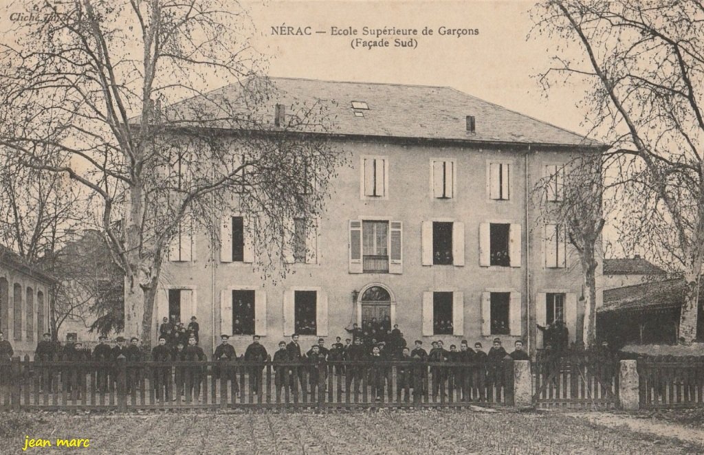 Nérac - École Supérieure de Garçons (Façade Sud).jpg