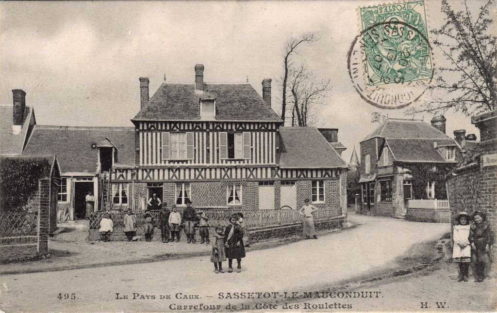 76 - SASSETOT - 495 - Carrefour de la Côte des Roulettes - H.W. - 29-03-26.jpg