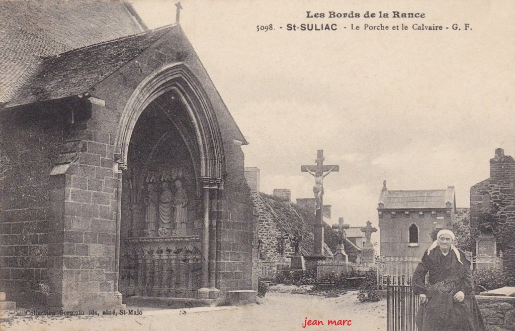 Saint-Suliac – Le Porche et le Calvaire.jpg