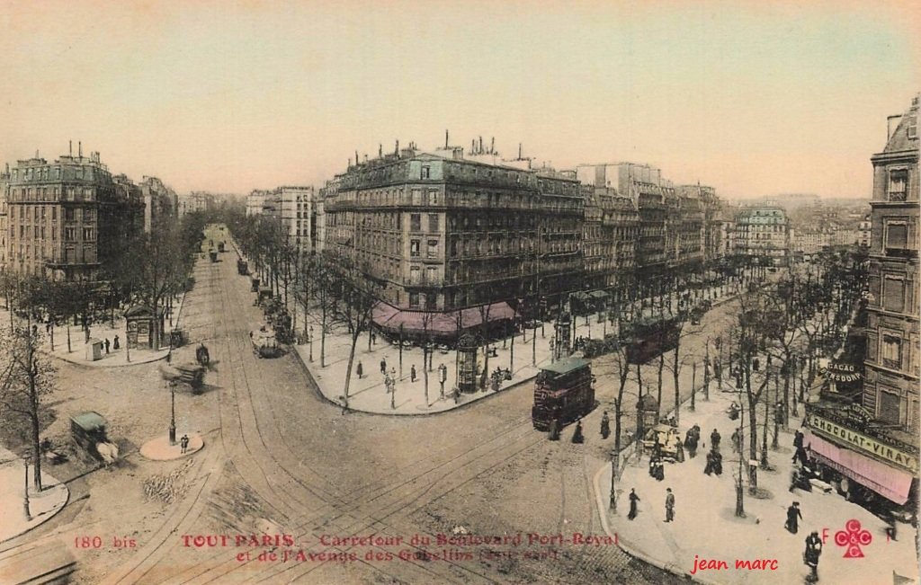 Tout Paris - 180 bis - Carrefour du Boulevard Port Royal et de l'Avenue des Gobelins (XIIIe arrt.).jpg