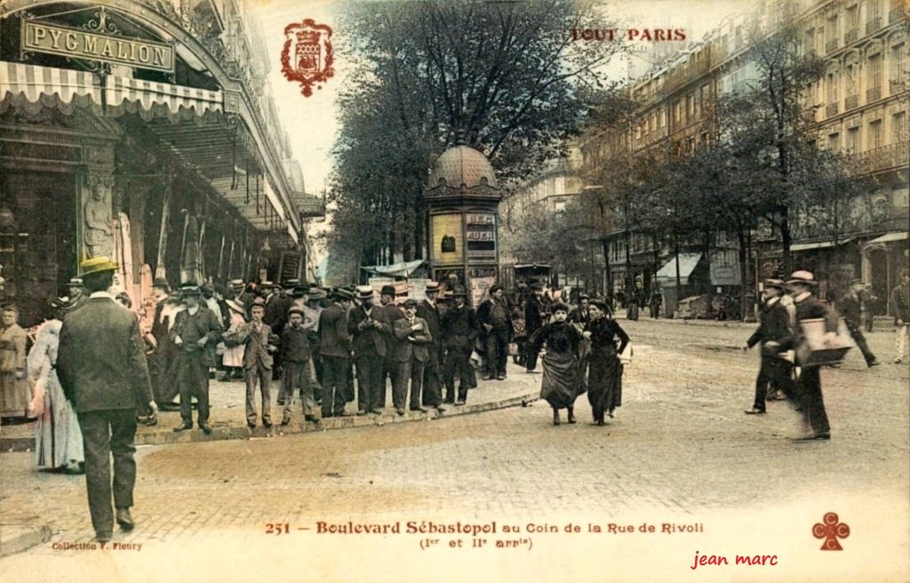Tout Paris - 251 - Boulevard Sébastopol au Coin de la Rue de Rivoli (I et IIe arrt.).jpg