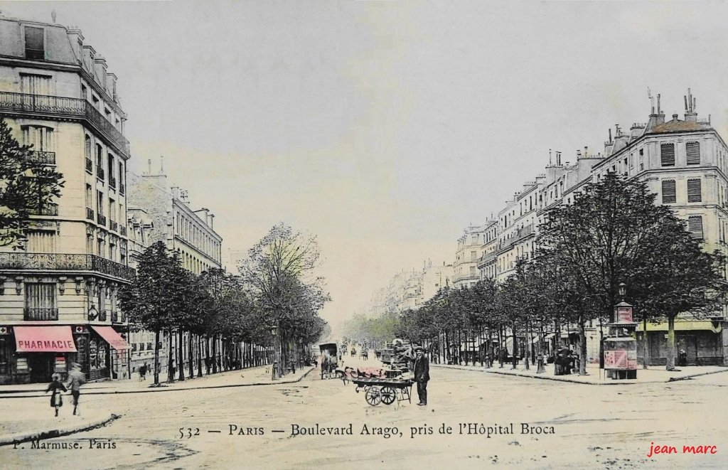 Paris XIIIe - Boulevard Arago pris de l'Hôpital Broca.jpg