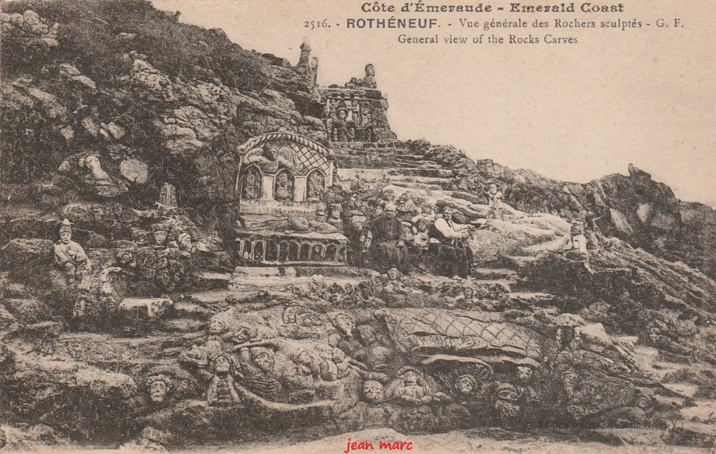 Rothéneuf – Vue générale des Rochers sculptés.jpg