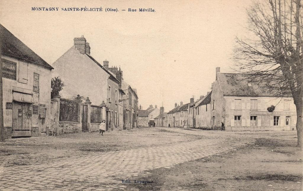 60 - MONTAGNY-STE-FELICITE - Rue Méviller - Edit. Lepage - 10-04-26.jpg