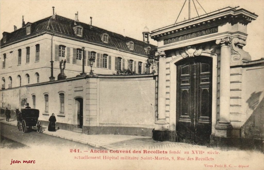 Paris Xe - Ancien couvent des Récollets,  rue des Récollets.jpg