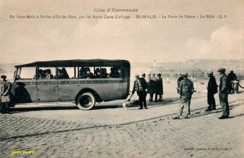 De Saint-Malo à Sables d'Or-les-Pins par les Auto-Cars Collyer - Saint-Malo - La Porte de Dinan - Le Môle.jpg