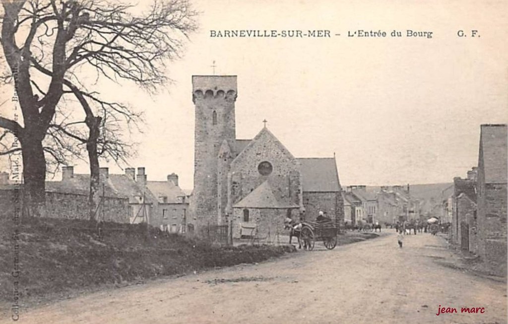 Barneville-sur-Mer – L'Entrée du Bourg.jpg
