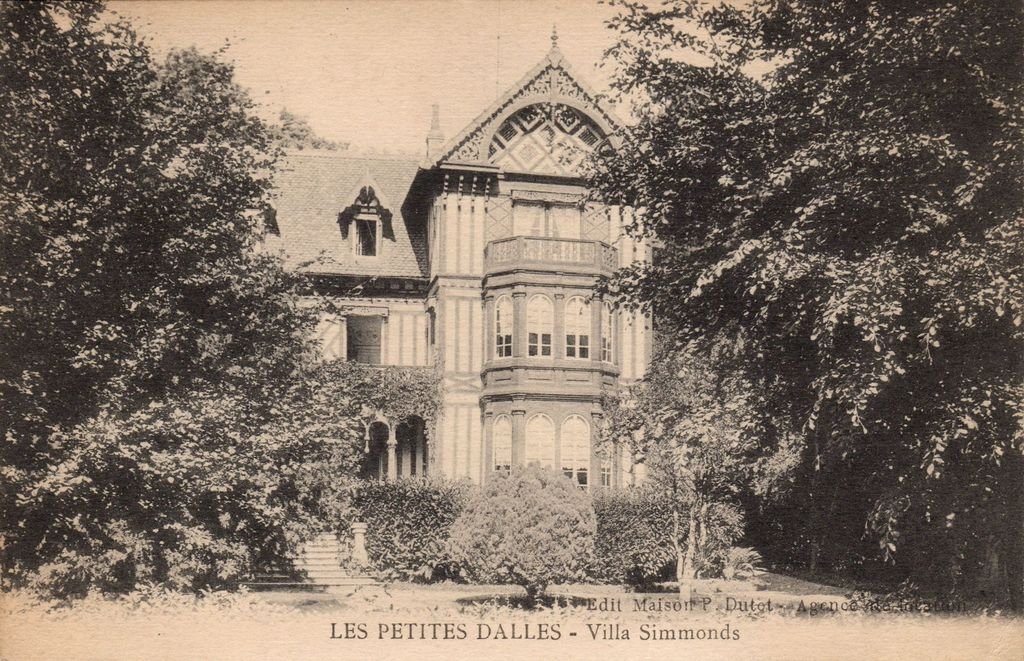 76 - LES PETITES DALLES - Villa Simmonds - Edit.  Maison P. Dutot - 18-04-26.jpg
