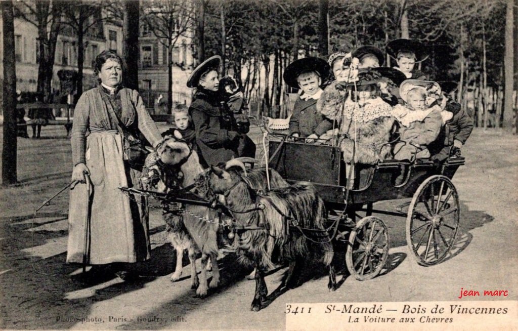 Saint-Mandé - Bois de Vincennes - La Voiture aux chèvres.jpg