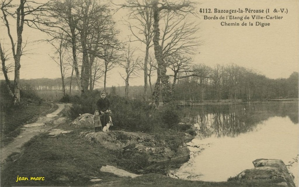 Bazouges-la-Pérouse - Bords de l'Étang de Ville-Cartier - Chemin de la Digue.jpg