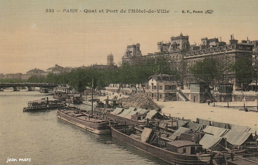 Paris IVe - Quai et Port de l'Hôtel de Ville.jpg