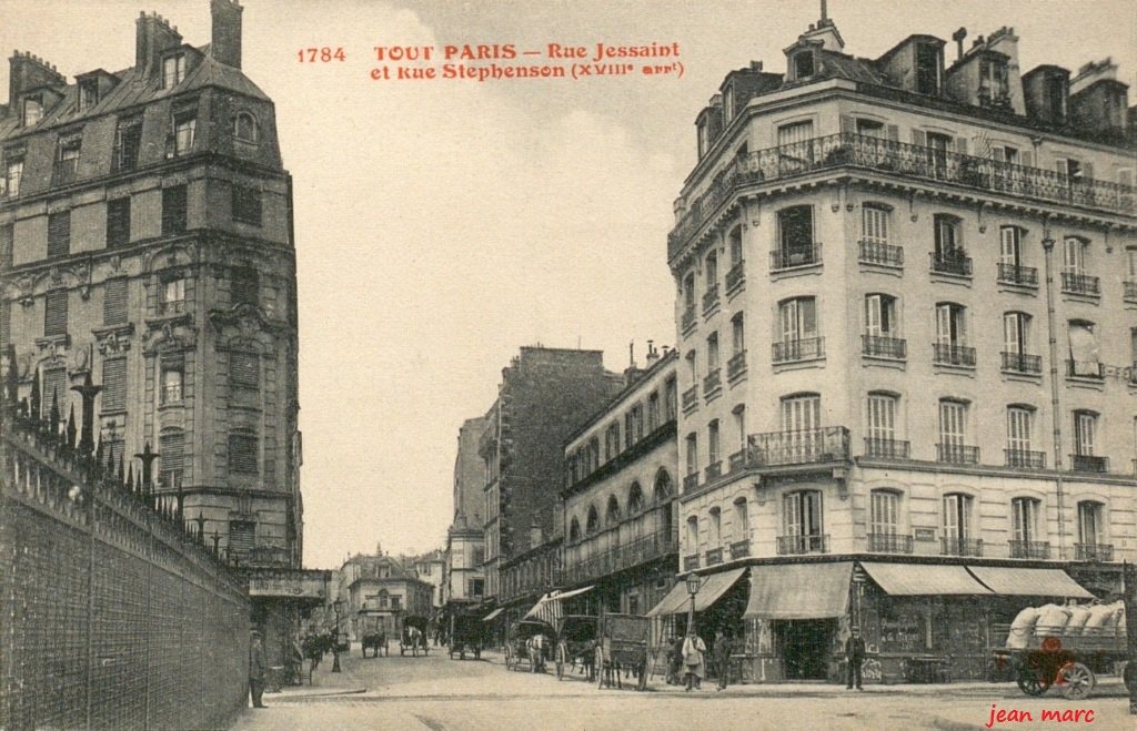 Tout Paris - 1784 - Rue Jessaint et Rue Stephenson (XVIIIe arrt.).jpg
