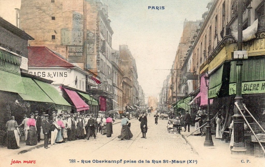 Paris XIe - Rue Oberkampf prise de la rue Saint-Maur.jpg