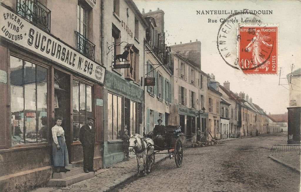 60 - NLH - 4 - Rue Charles-Lemaire (Succursale N° 249) - Edition des Comptoirs Français - 14-12-12.jpg
