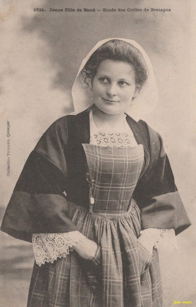 Baud - Jeune fille de Baud - Étude des Coiffes de Bretagne.jpg