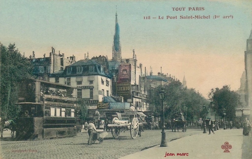 Tout Paris - 118 - Le Pont Saint-Michel (Ier arrt.).jpg