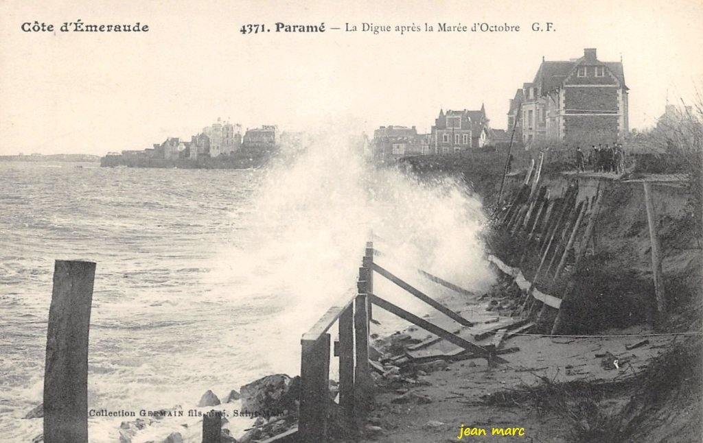 Paramé – La Digue après la Marée d’Octobre.jpg
