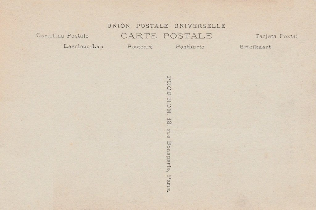 Paris VIe - Rue des Beaux-Arts - La Crue de la Seine Janvier 1910 verso.jpg