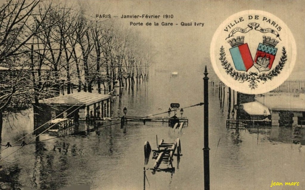 Paris Inondations janvier-février 1910 - Porte de la Gare - Quai d'Ivry.jpg