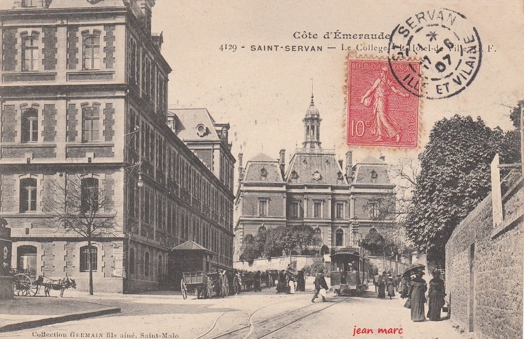 Saint-Servan - Le Collège - L'Hôtel de Ville.jpg