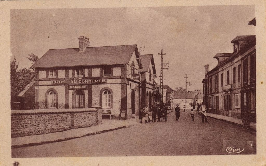 76 - SASSETOT-LE-M. - La Grand'Rue - CIM 9X14 sépia - 05-05-26.jpg