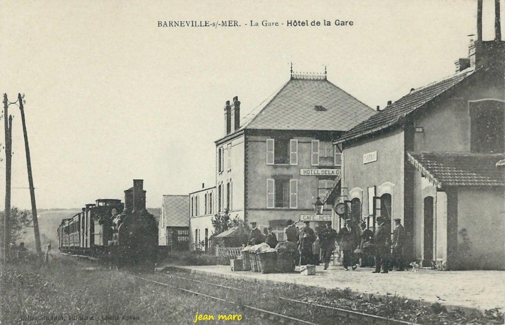 Barneville-sur-Mer – La Gare - Hôtel de la Gare.jpg