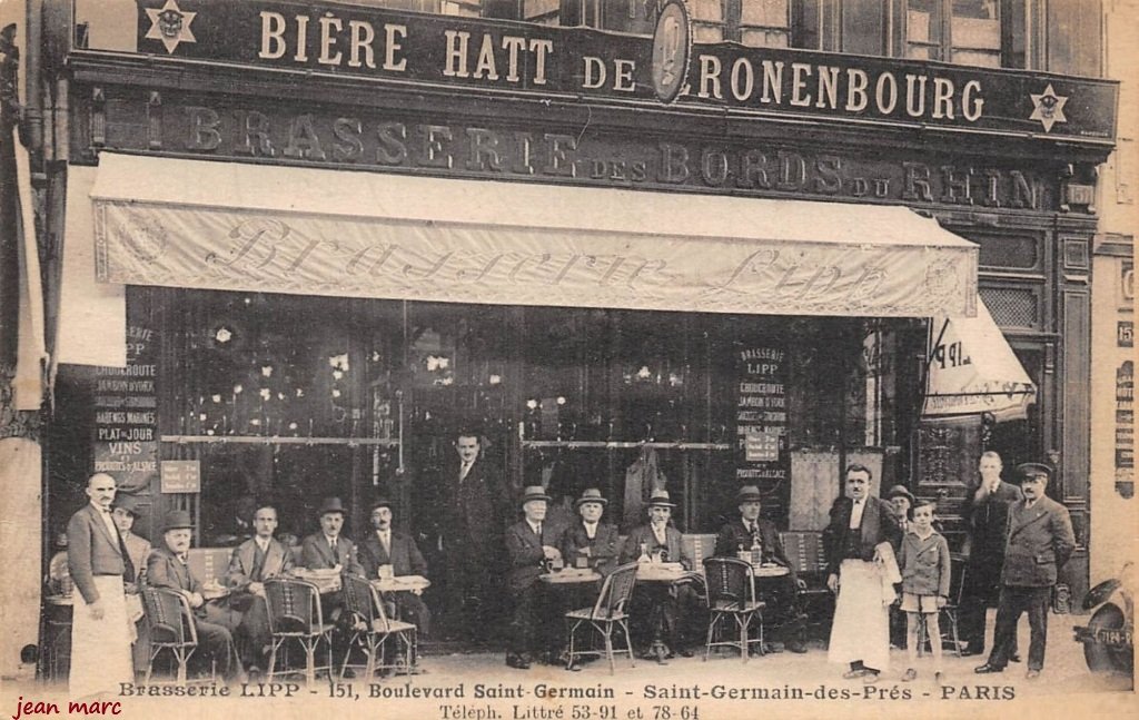 Paris - Brasserie Lipp, 151 boulevard Saint-Germain.jpg