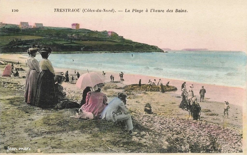 Trestraou - La Plage à l'Heure des Bains.jpg