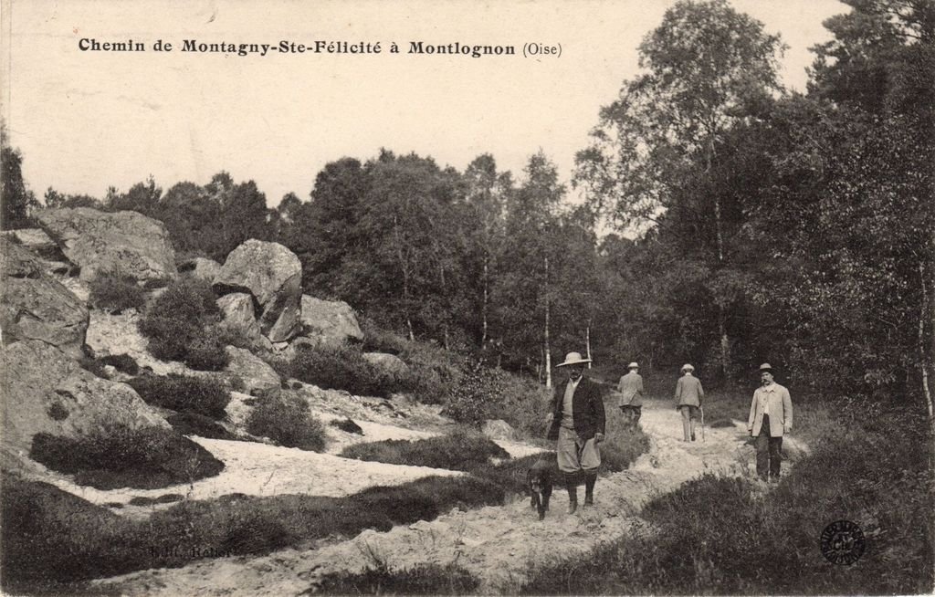 60 - MONTAGNY-STE-FELICITE - Chemin de Montagny-Ste- Félicité à Montlognon- - Edit. Relier - 20-05-26.jpg