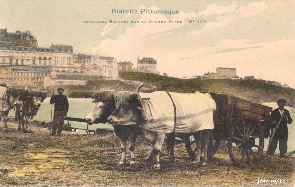 Biarritz - Attelages basques sur la Grande Plage.jpg