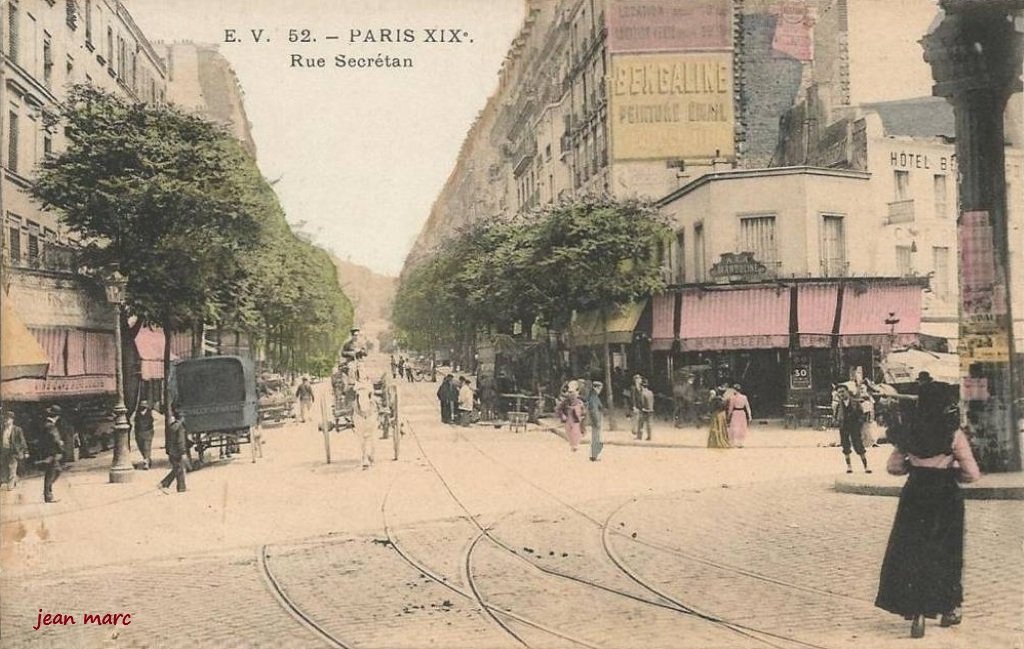 Paris XIXe - Rue (Avenue) Secrétan.jpg