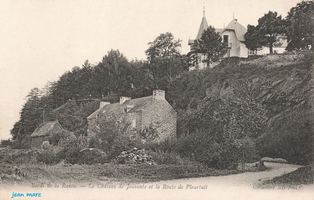 Jouvente - Le Château et la Route de Pleurtuit.jpg