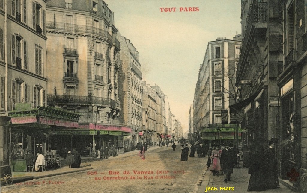 Tout Paris - 505 - Rue de Vanves au carrefour de la Rue d'Alésia (XIXe arrt.).jpg