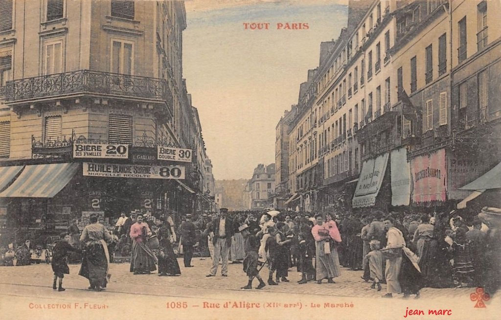 Tout Paris - 1085 - Rue d'Aligre - Le Marché.jpg