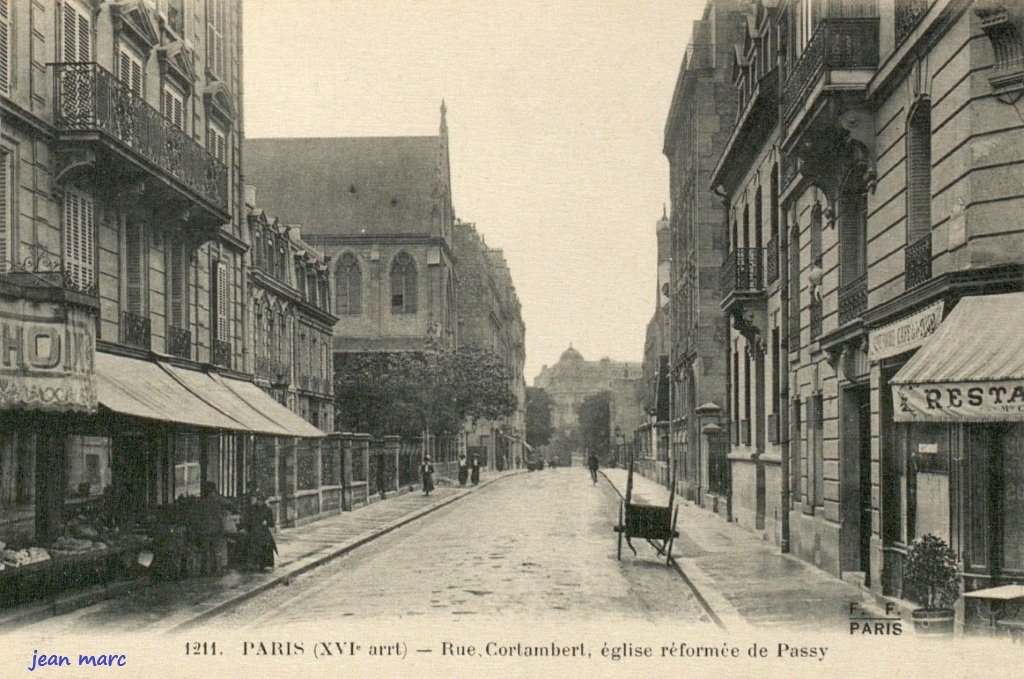 Paris XVIe - Rue Cortambert - Église réformée de Passy.jpg