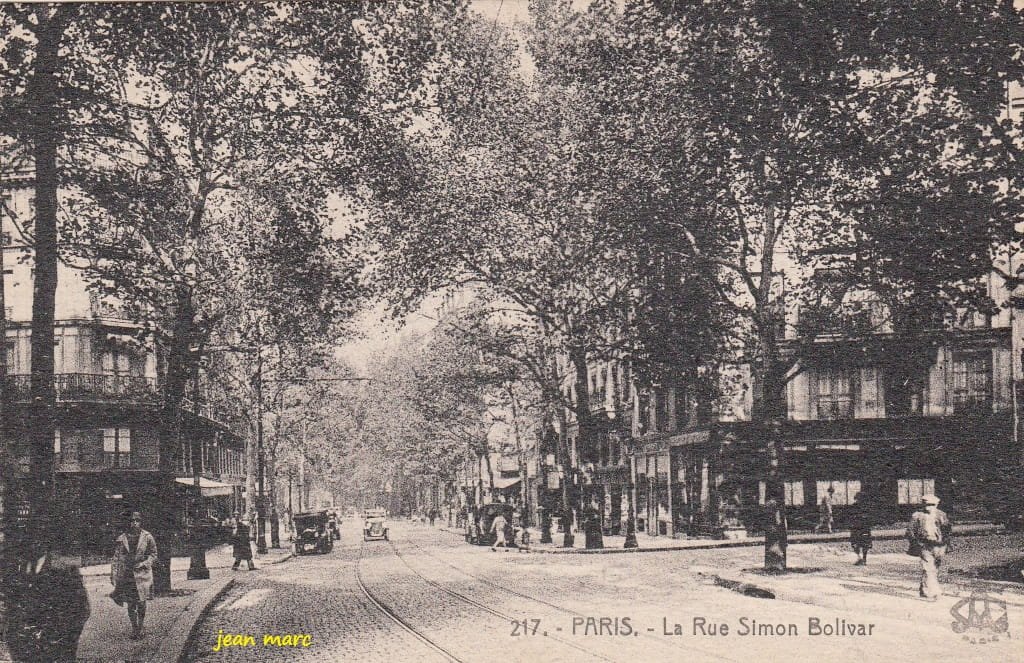 Paris XIXème - La Rue Simon Bolivar.jpg