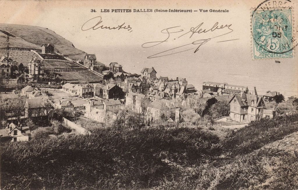 76 - LES PETITES DALLES - 34 - Vue Générale - Cliché Leclerc, phot. lib... - 17-06-26.jpg