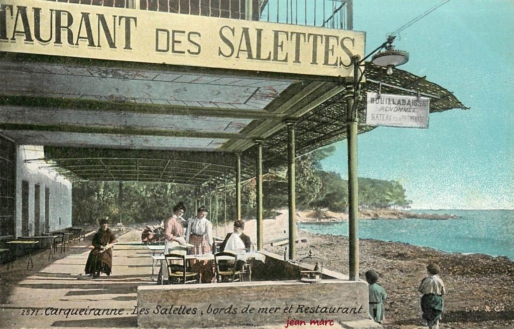 Carqueiranne - Les Salettes, bords de mer et Restaurant.jpg