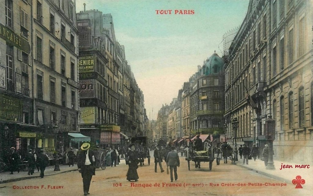 Paris Ier - Rue Croix des Petits Champs - Banque de France.jpg