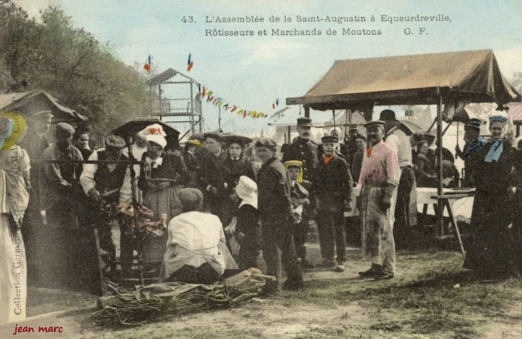 L’Assemblée de la Saint-Augustin à Équeurdreville – Rôtisseurs et Marchands de Moutons.jpg