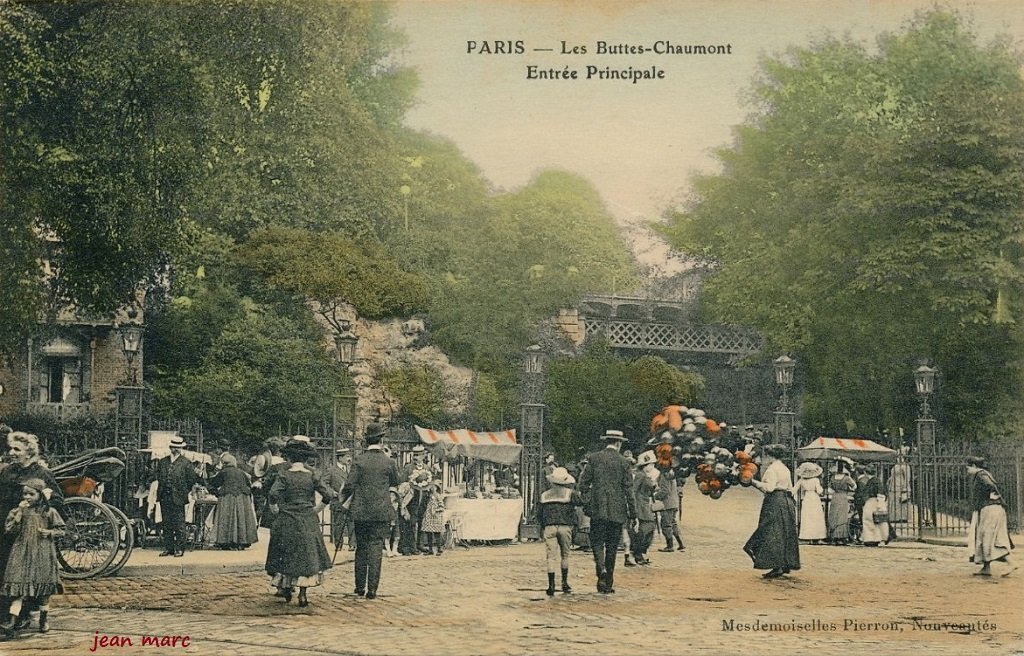 Paris - Buttes-Chaumont - Entrée principale (Porte Secrétan).jpg