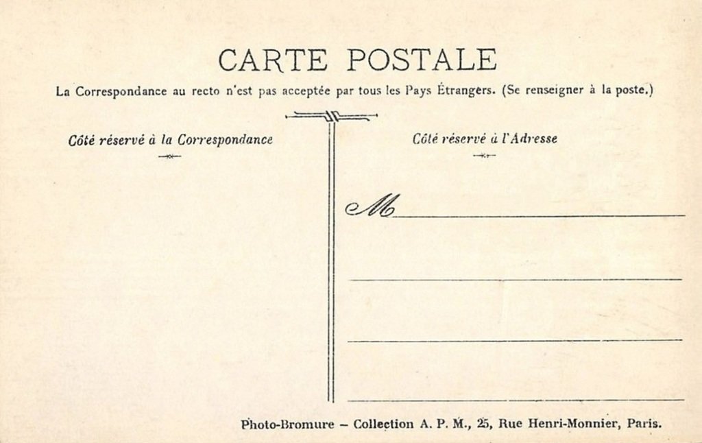 Paris - Les Inondations de Paris Janvier 1910 - Rue de Charenton (APM 50) verso.jpg