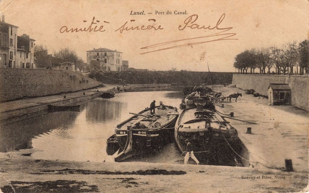 34 - LUNEL - Port du Canal - Granier et Piton Nîmes - 10-07-26.jpg
