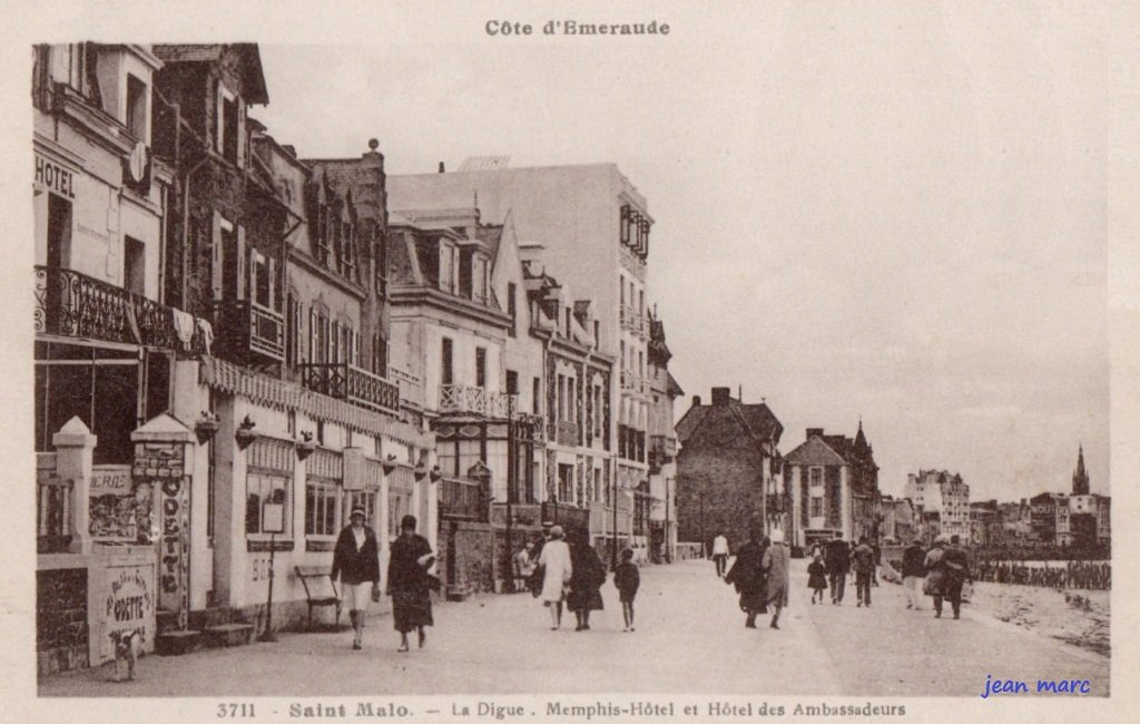 Saint-Malo - La Digue - Memphis Hôtel et Hôtel des Ambassadeurs.jpg