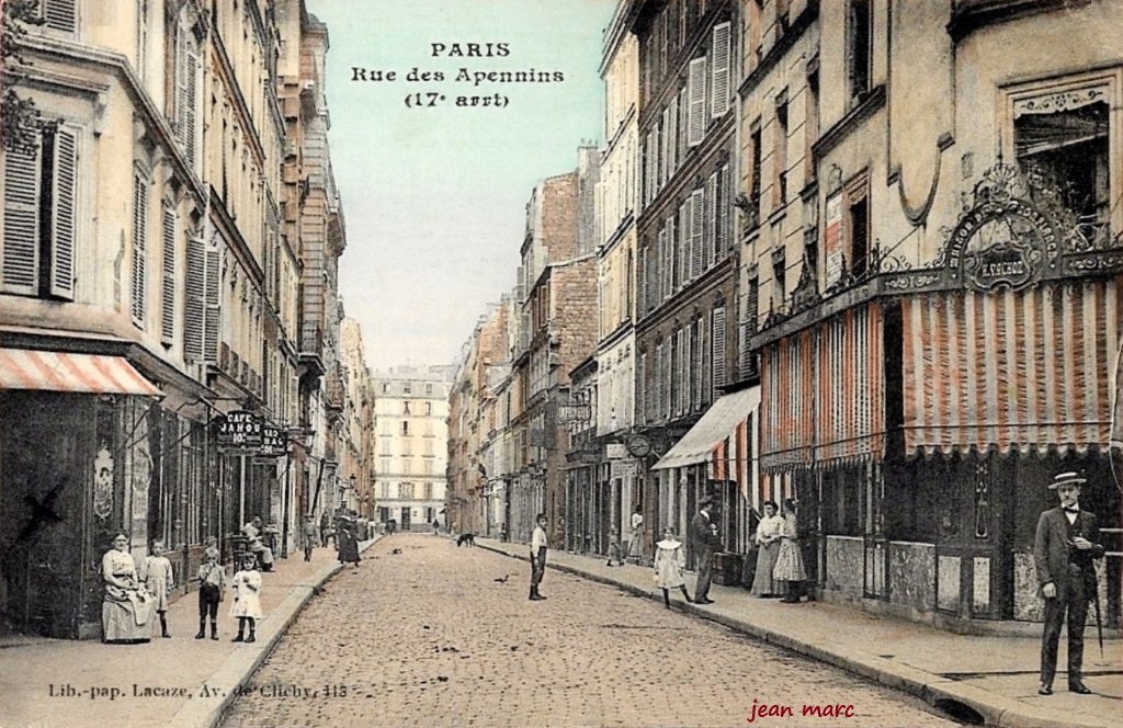 Paris XVIIe - Rue des Apennins (Lacaze).jpg