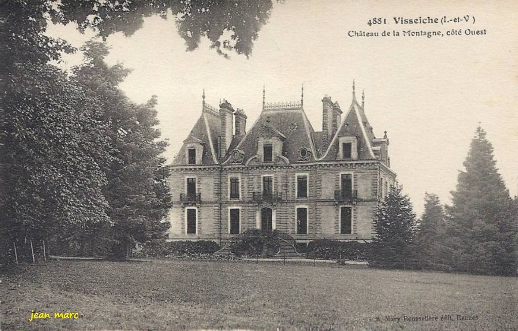 Visseiche - Château de la Montagne, côté ouest.jpg